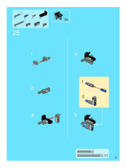 LEGO 8284 instructions page 27 – build guide