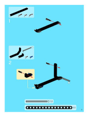LEGO 8284 instructions page 3 – build guide