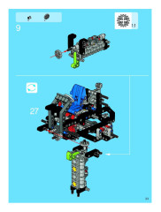 LEGO 8284 instructions page 33 – build guide