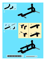 LEGO 8284 instructions page 4 – build guide