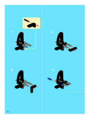 LEGO 8284 instructions page 42 – build guide