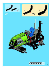LEGO 8284 instructions page 51 – build guide