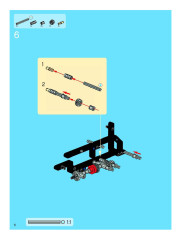 LEGO 8284 instructions page 6 – build guide