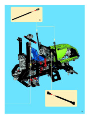LEGO 8284 instructions page 61 – build guide