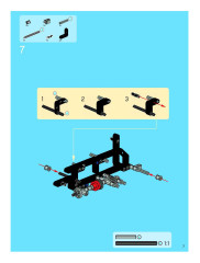 LEGO 8284 instructions page 7 – build guide