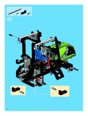LEGO 8284 instructions page 2 – build guide