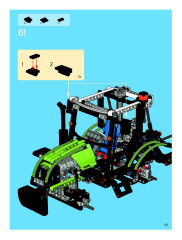 LEGO 8284 instructions page 25 – build guide