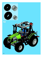 LEGO 8284 instructions page 26 – build guide
