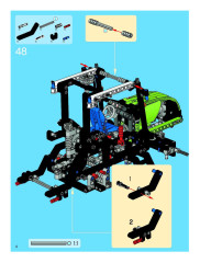 LEGO 8284 instructions page 4 – build guide