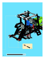 LEGO 8284 instructions page 8 – build guide