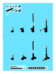 LEGO 8284 instructions page 9 – build guide