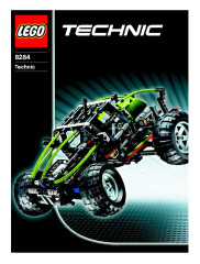 LEGO 8284 instructions page 1 – build guide