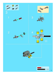 LEGO 8284 instructions page 11 – build guide