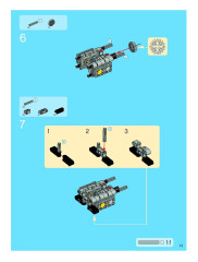 LEGO 8284 instructions page 13 – build guide