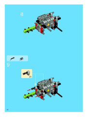 LEGO 8284 instructions page 14 – build guide