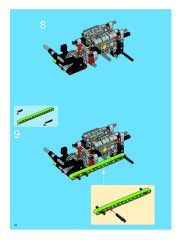 LEGO 8284 instructions page 18 – build guide