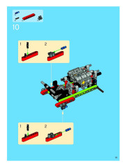 LEGO 8284 instructions page 19 – build guide