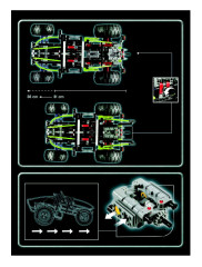 LEGO 8284 instructions page 2 – build guide