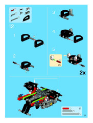 LEGO 8284 instructions page 23 – build guide