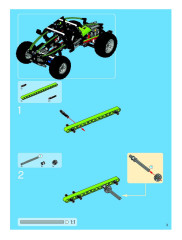 LEGO 8284 instructions page 3 – build guide