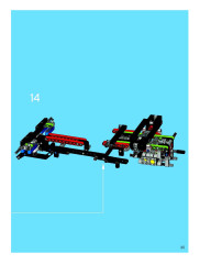 LEGO 8284 instructions page 35 – build guide