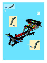 LEGO 8284 instructions page 38 – build guide