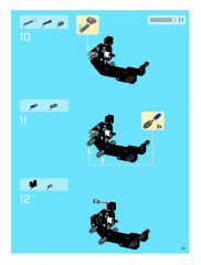 LEGO 8284 instructions page 43 – build guide