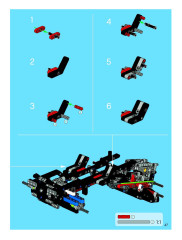 LEGO 8284 instructions page 47 – build guide