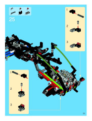 LEGO 8284 instructions page 53 – build guide