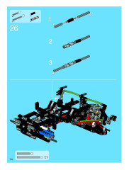 LEGO 8284 instructions page 54 – build guide