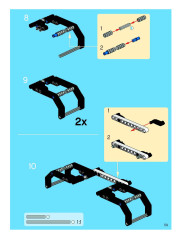 LEGO 8284 instructions page 59 – build guide