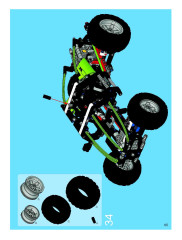 LEGO 8284 instructions page 65 – build guide