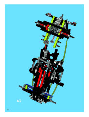 LEGO 8284 instructions page 72 – build guide