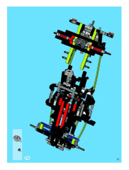 LEGO 8284 instructions page 73 – build guide