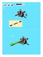 LEGO 8284 instructions page 8 – build guide