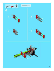 LEGO 8284 instructions page 9 – build guide