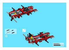 LEGO 8285 instructions page 17 – build guide