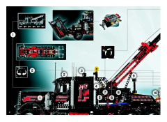 LEGO 8285 instructions page 2 – build guide
