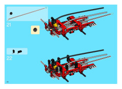 LEGO 8285 instructions page 20 – build guide