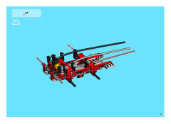 LEGO 8285 instructions page 21 – build guide