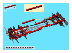 LEGO 8285 instructions page 38 – build guide