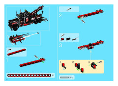 LEGO 8285 instructions page 4 – build guide