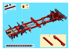 LEGO 8285 instructions page 40 – build guide