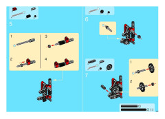 LEGO 8285 instructions page 43 – build guide