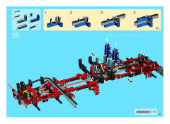 LEGO 8285 instructions page 47 – build guide