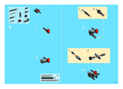 LEGO 8285 instructions page 5 – build guide