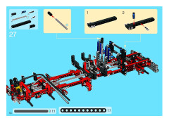 LEGO 8285 instructions page 50 – build guide