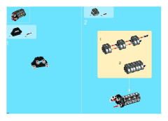 LEGO 8285 instructions page 52 – build guide