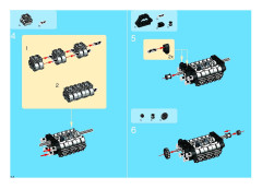 LEGO 8285 instructions page 54 – build guide