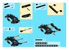 LEGO 8285 instructions page 60 – build guide